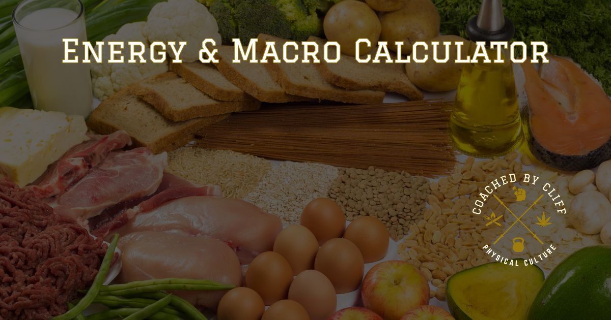 Energy & Macro Calculator
